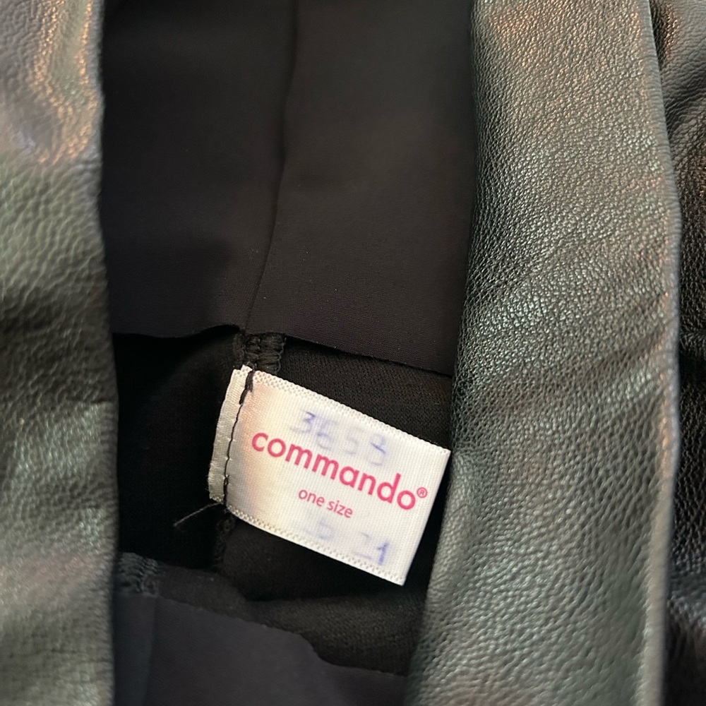 Commando Faux Leather Split Cuff Pants - image 3